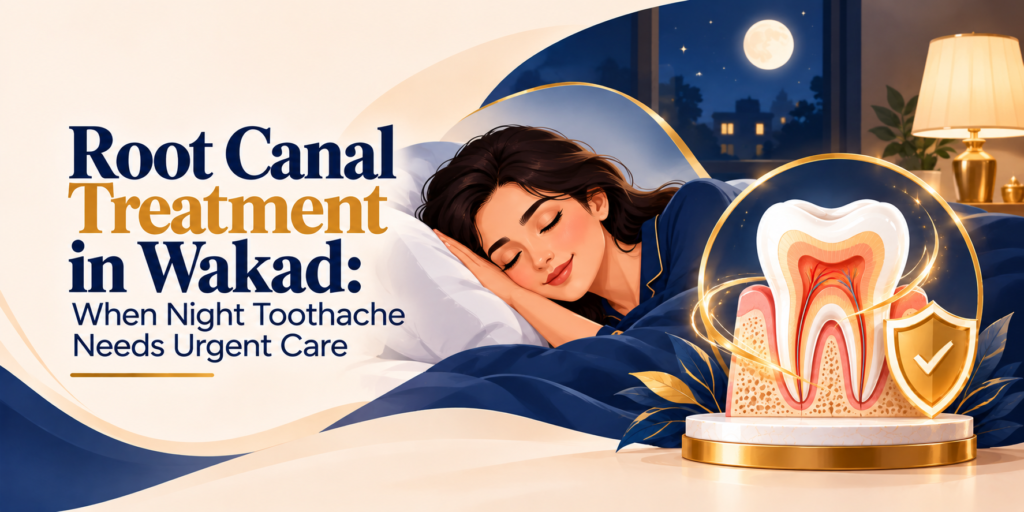  Root Canal Treatment in Wakad: When Night Toothache Needs Urgent Care